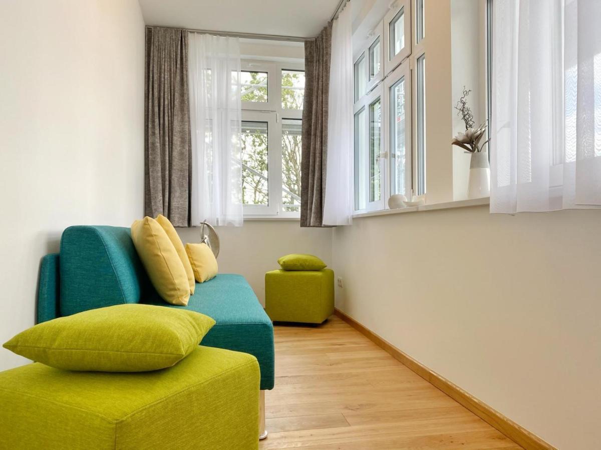 Villa Jenny - Ferienappartement 1 Mit Meerblick Sassnitz Kültér fotó